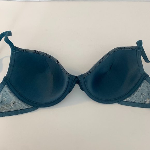 Lucky Brand Blue Floral Demi Bra - Picture 7 of 7
